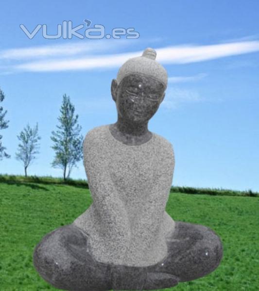 FIGURA YOGA DE GRANITO