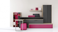 Muebles juveniles en varios colores del catalogo joy