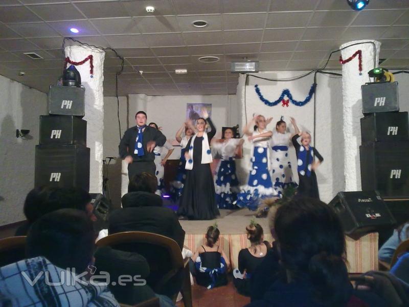 flamenco joven en sala el castillo sonido  PH SOUNDS