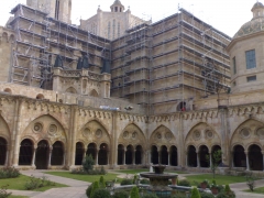 Andamio tubular catedral de tarragona 18000m2