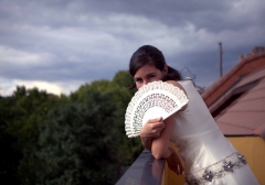 Angela Ríos, Estudio de fotografia