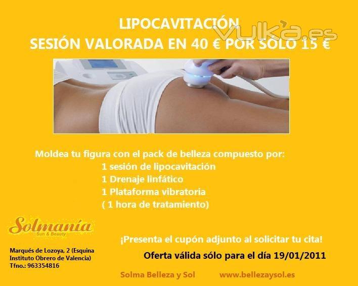 Haz que la cavitacin sea fcil....Dto del 62% link: http://bellezaysol.es/oferta-flash/