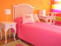 Dormitorio secundario del Residencial Va Verde, viviendas de la promotora en Ciudad Real Urbazo.