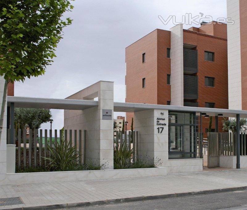 Residencial Vía Verde, una de las construcciones de obra nueva en Ciudad Real más destacadas. 