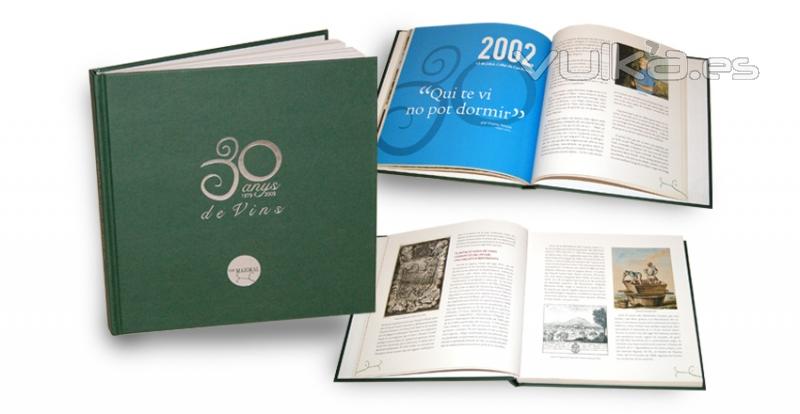 Libro 30 anys de Vins (Bodegas Can Majoral)