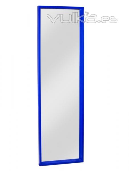 Espejo de suelo box en color azuln