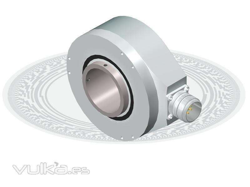 Encoder incremental eje hueco hasta 42 mm diametro interior. Heavy dutty