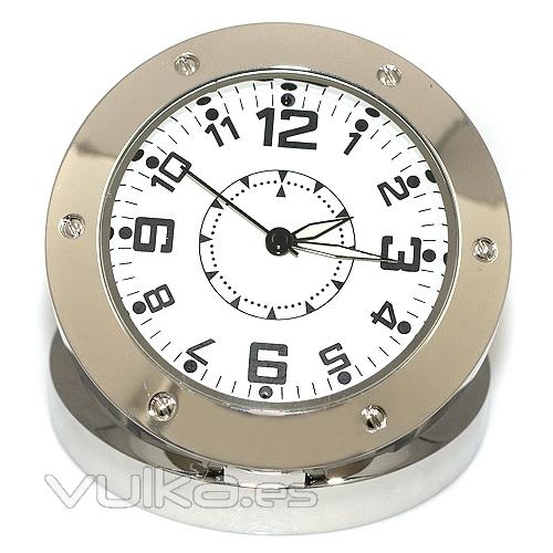 Reloj Espia de Sobremesa, con detector de movimiento, barato