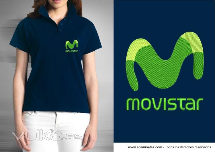 Bordado para Polos Publicitarios - www.ecamisetas.com