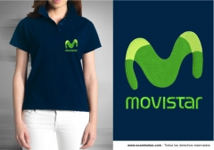 Bordado para polos publicitarios - wwwecamisetascom