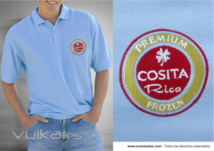 Bordado para Polos Publicitarios - www.ecamisetas.com