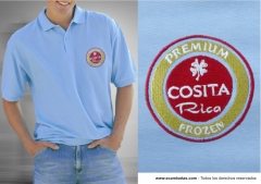 Bordado para polos publicitarios - wwwecamisetascom