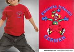 Bordado en camisetas - wwwecamisetascom