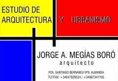 ESTUDIO DE ARQUITECTURA Y URBANISMO JORGE A. MEGÍAS BORÓ