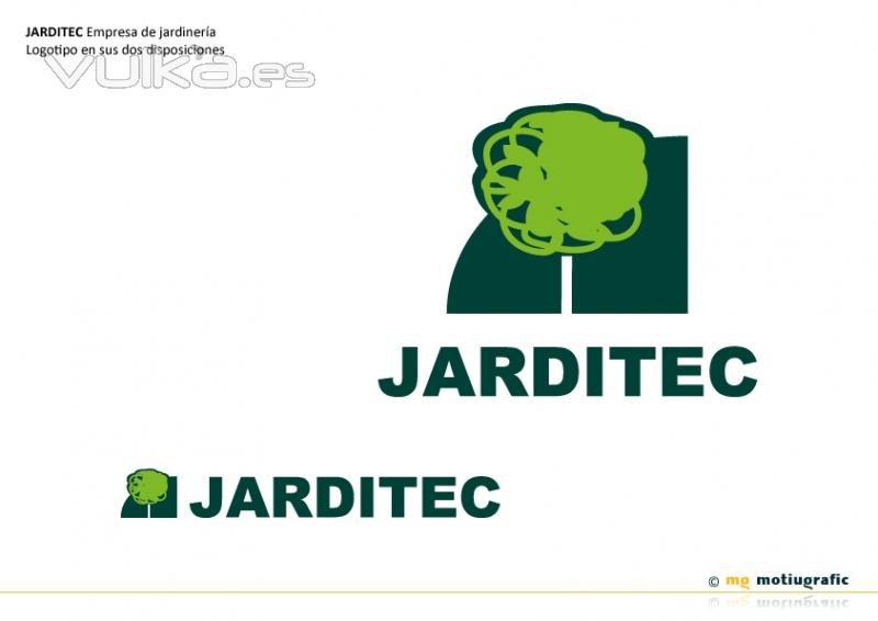 JARDITEC Empresa de jardinera. Diseo de logotipo