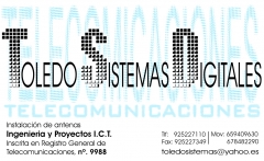 Foto 4 antenas parablicas en Toledo - Toledo Sistemas Digitales, S.l.