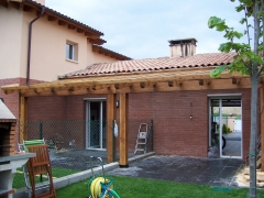 Porxe en construccion