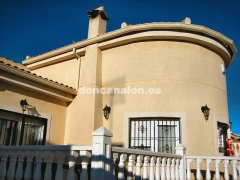 Instalacion de canalones en alicante - urb benimar - benijofar