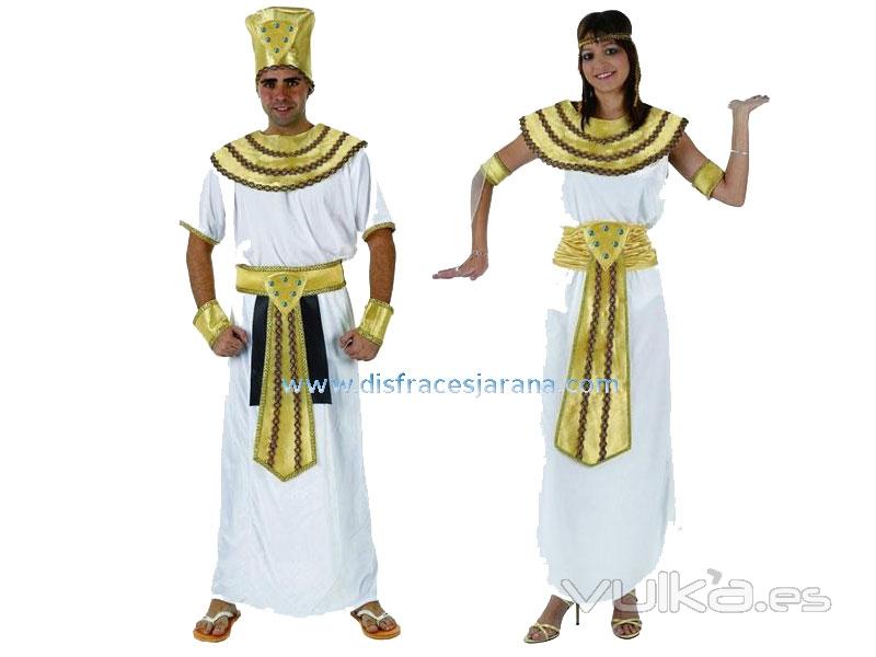 Disfraces de Egipcios para la pareja