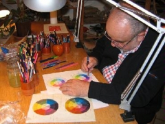 Pintando un circulo cromatico