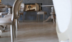 Cemento pulido mineral deco