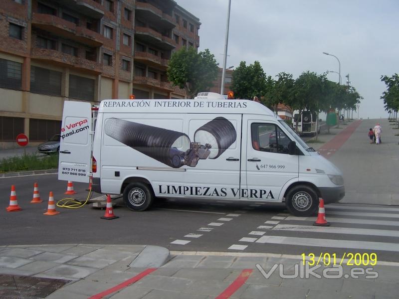 VEHICULO PARA FRESADO DE TUBERIAS