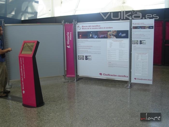 Terminales tctiles multimedia para la Ciudad de las Artes y las Ciencias de Valencia.