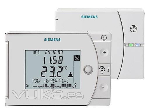 Termostatos y cronotermostatos Siemens