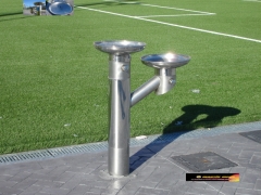 Fuentes para beber de doble pileta en acero inox aisi 316