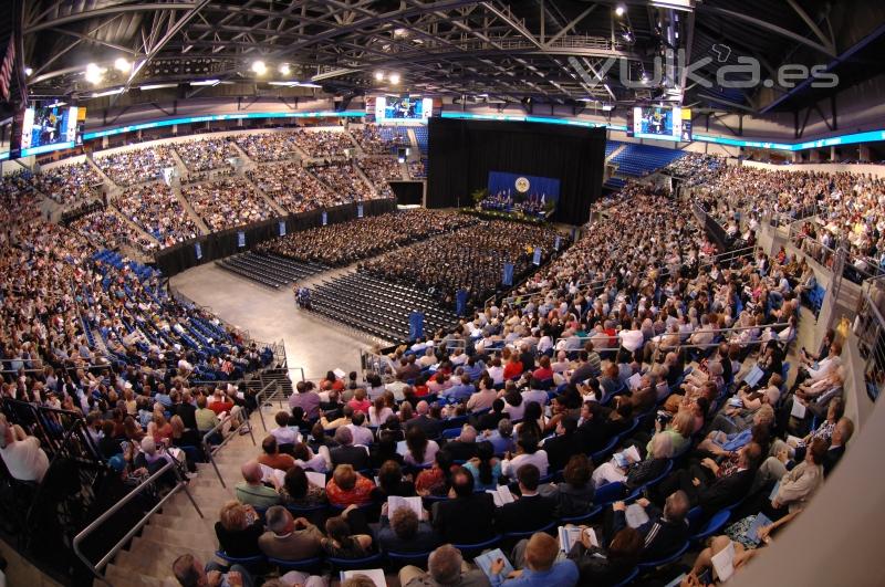 Graduacin 09 en el Estadio Arena, SLU Missouri (EEUU)