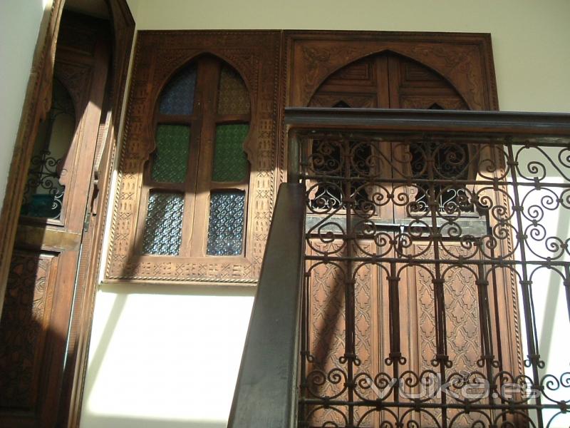 ventanas de madera árabes