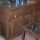 mueble tallado de madera de cedro