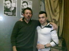 Abraham fajardo y manuel responsable de sala el castillo