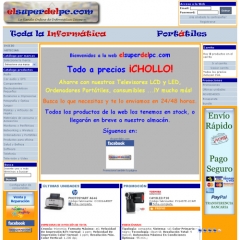 Elsuperdelpccom es una tienda online donde adquirir informatica y electronica al mejor precio