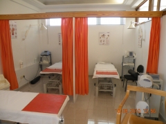 12 cabinas completamente equipadas