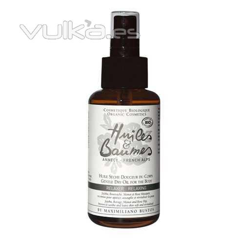 Huiles&Baumes Aceite Seco Corporal Rosa Mosqueta Bio info www.cosbiona.com