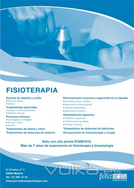 Servicios de Fisioterapia