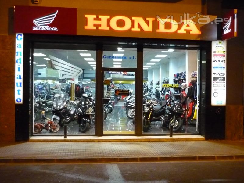 Moto Honda Valencia Instalaciones de gandia