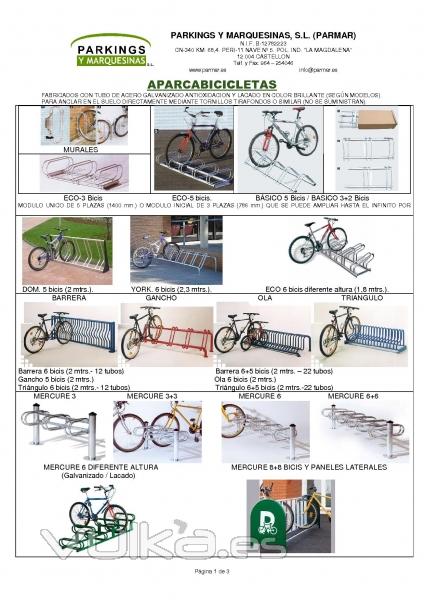 CATALOGO APARCA BICICLETAS DE SUELO