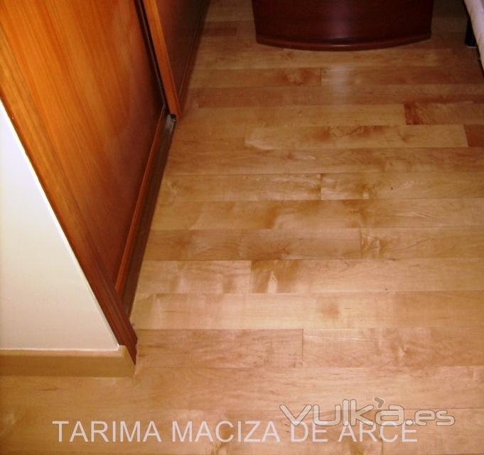 TARIMA MACIZA DE ARCE