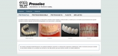 Pgina web - proselec dental