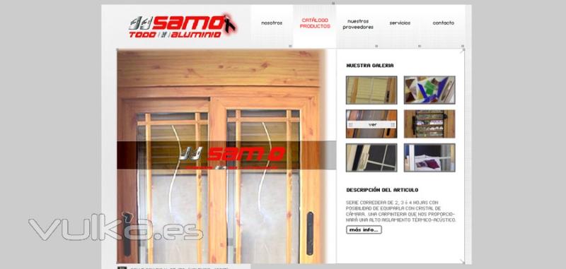 Pgina Web - JJ-Samo todo en Aluminio