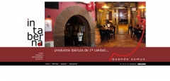 Pagina web - in taberna restaurante - vinos, ibericos, quesos, salazones (valencia)