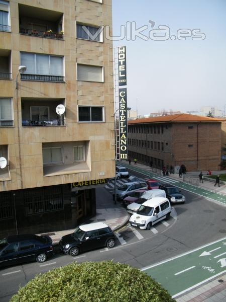 Edificio del Hotel Castellano III en Salamanca