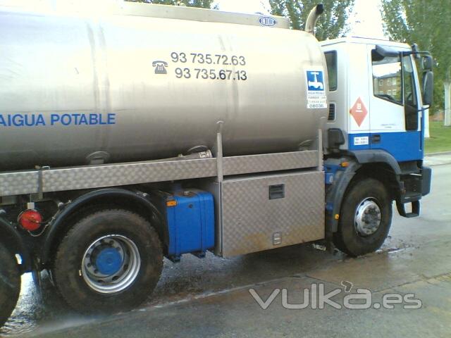 Camion cisterna 6x4 capacidad 21000 Litros