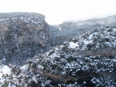 Barranco del Basender en enero