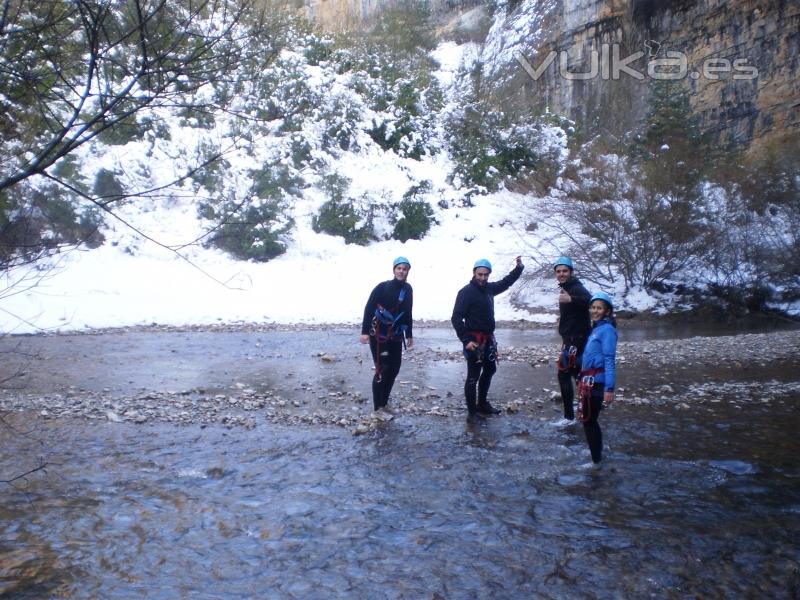 Barranco del Basender también en invierno.