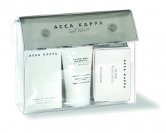 Set viaje white moss perfume + crema manos + jabon