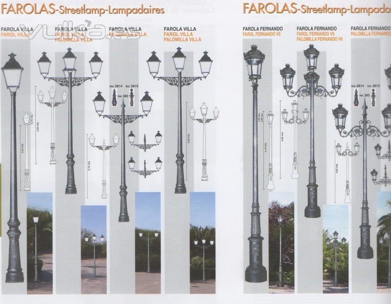 farolas para calles , jardin o parque