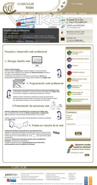 Casualis webs: Empresa de servicios web profesionales a medida